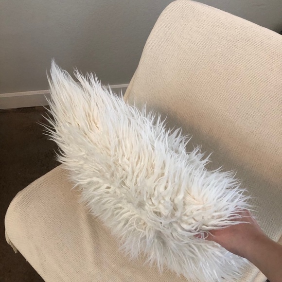 Fuzzy Throw Pillow - Picture 5 of 5